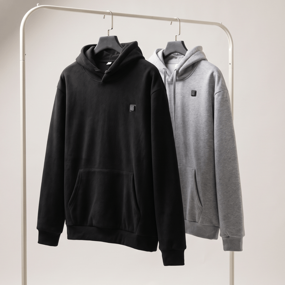 USB Heated Hoodie with Zipper, Unisex – view 18