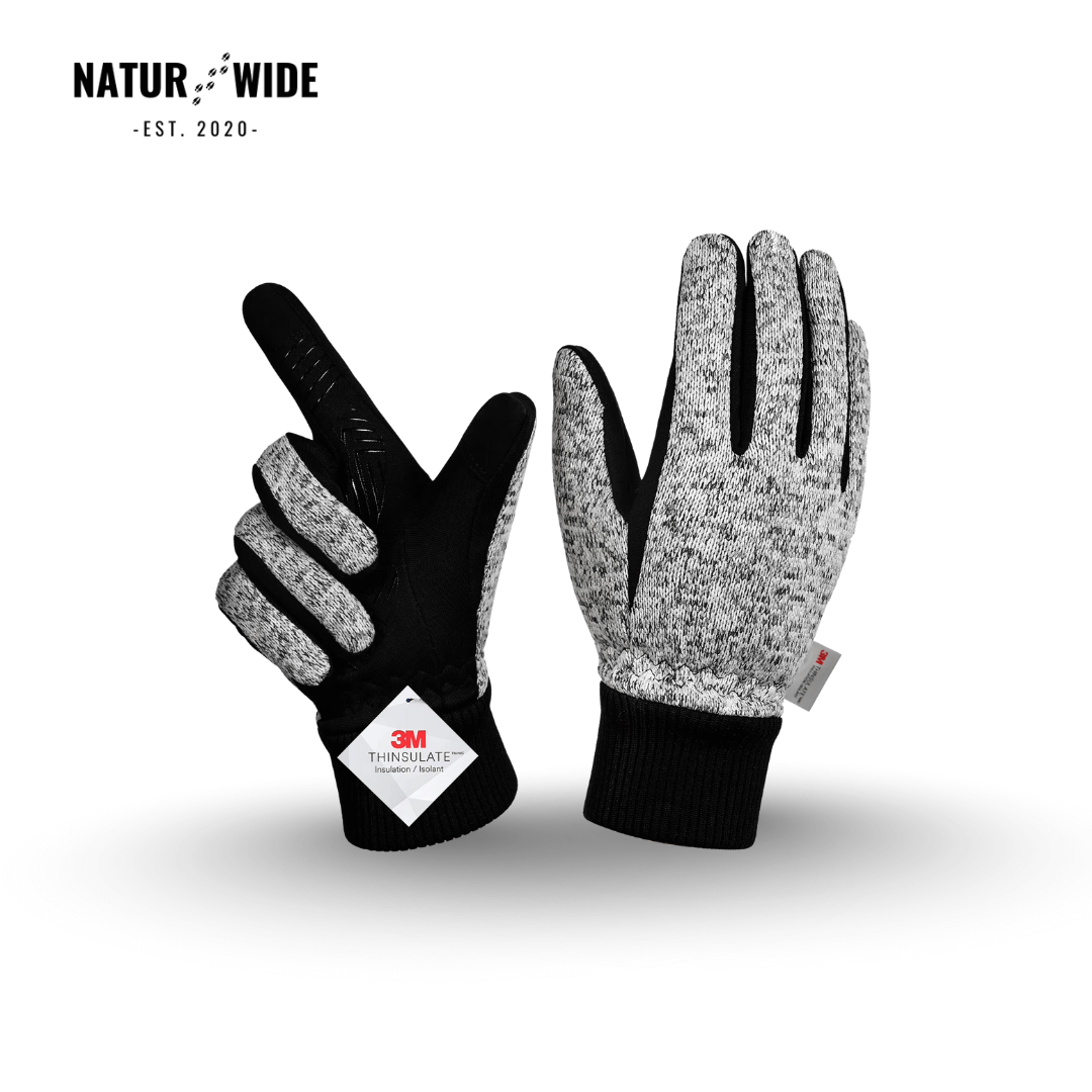 Winter Outdoor Sport Gloves – Touchscreen, Windproof & Anti-Slip Gloves