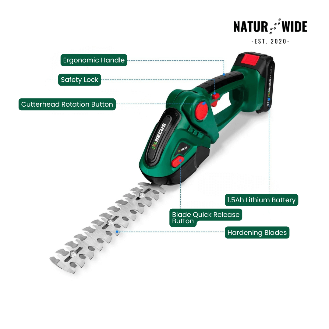 2-in-1 Cordless Grass & Shrub Shear