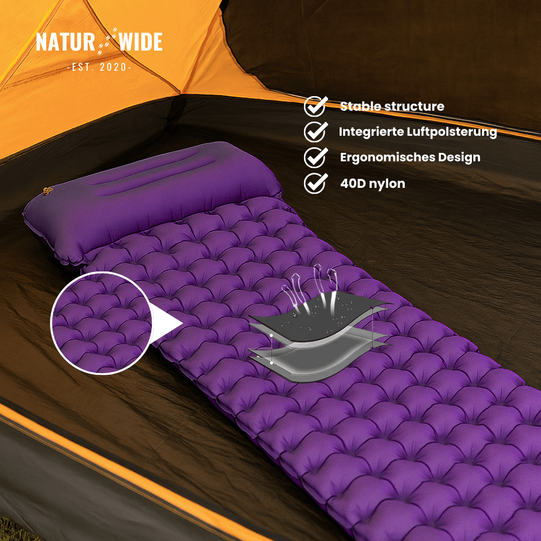 Ultralight sleeping mat – ideal for any adventure on the go