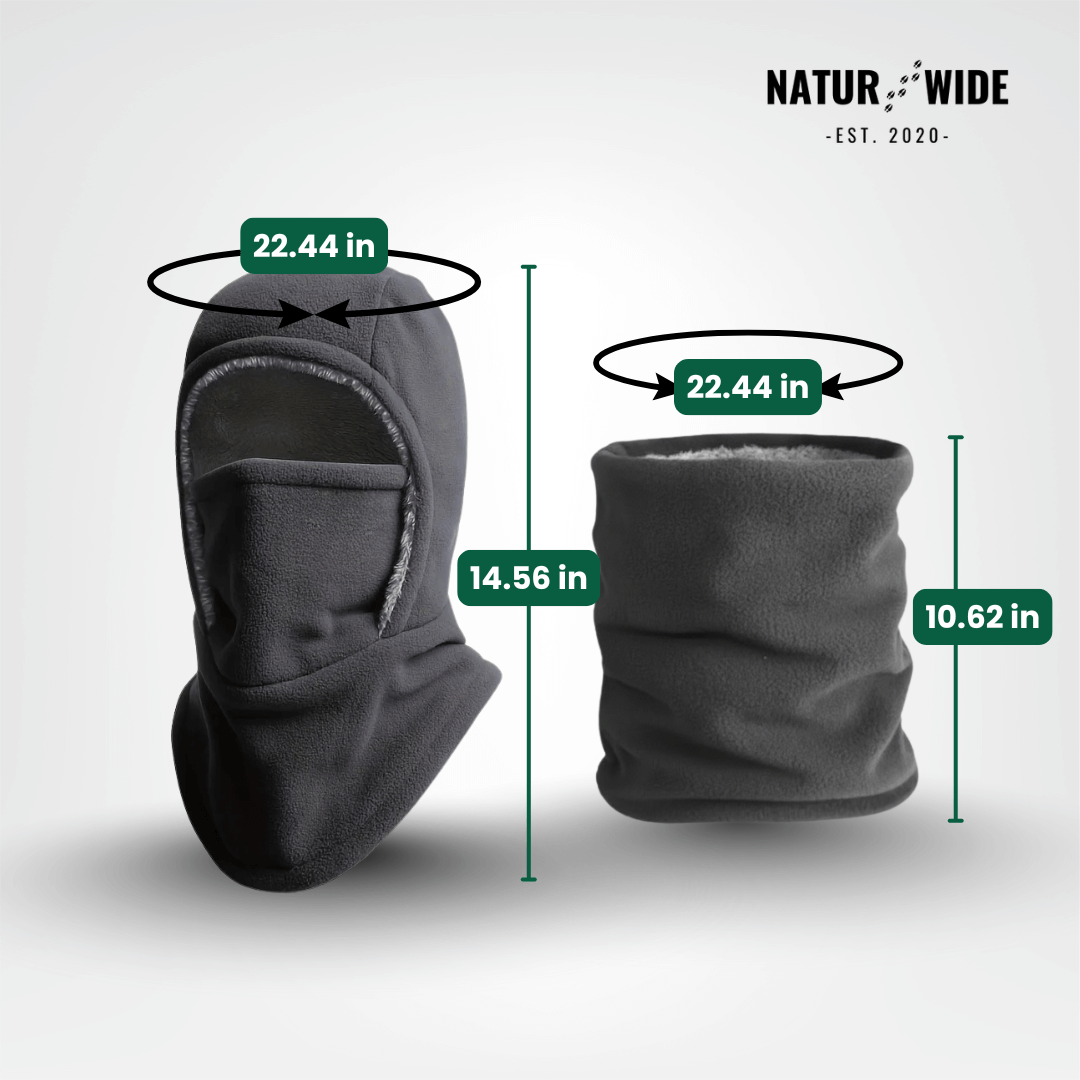 3-in-1 Winter Balaclava – Hat, Scarf &amp; Face Mask