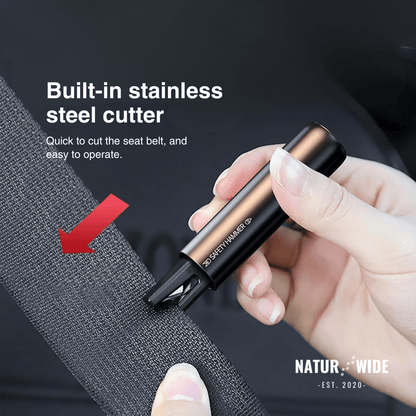 Car Emergency Window Breaker & Seat Belt Cutter Tool