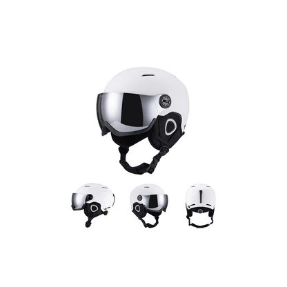 Premium Ski Helmet with Integrated Goggles – Warm &amp; Shockproof