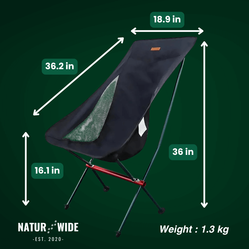 Naturwide Folding Chair Pro – Your comfortable companion on the go