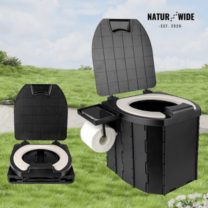 Portable Folding Toilet – Collapsible Camp Toilet for Adults