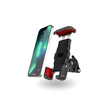 Secure Motorcycle & Bike Phone Mount - 1s Quick Lock