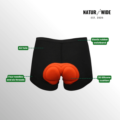 Men's 4D Padded Cycling Underwear Shorts