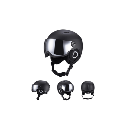 Premium Ski Helmet with Integrated Goggles – Warm &amp; Shockproof