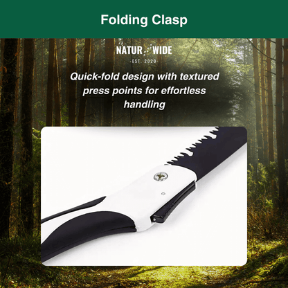 Folding outdoor saw for camping &amp; garden