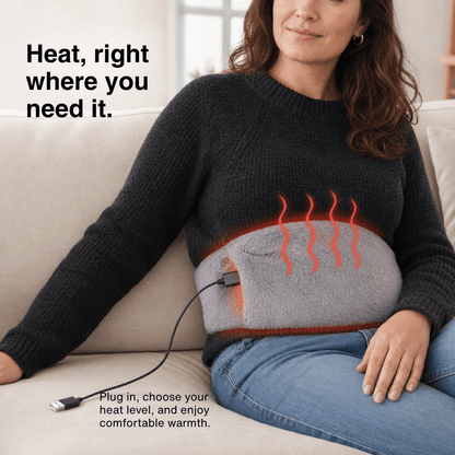 3-Level Electric Heating Pad – Waist Warmer &amp; Portable Heat Belt