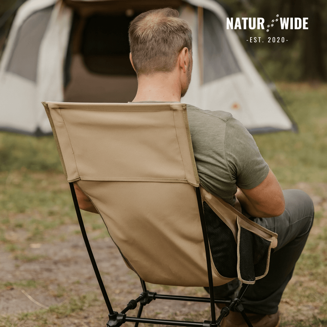 Naturwide folding chair – your comfortable companion on the go