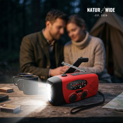 Emergency All in One Radio – Energy and information in emergencies