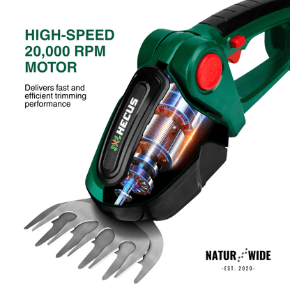 2-in-1 Cordless Grass & Shrub Shear