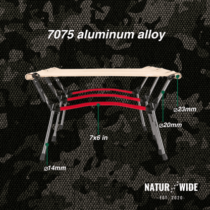 Naturwide Outdoor Camp Bed – Ultralight &amp; Foldable