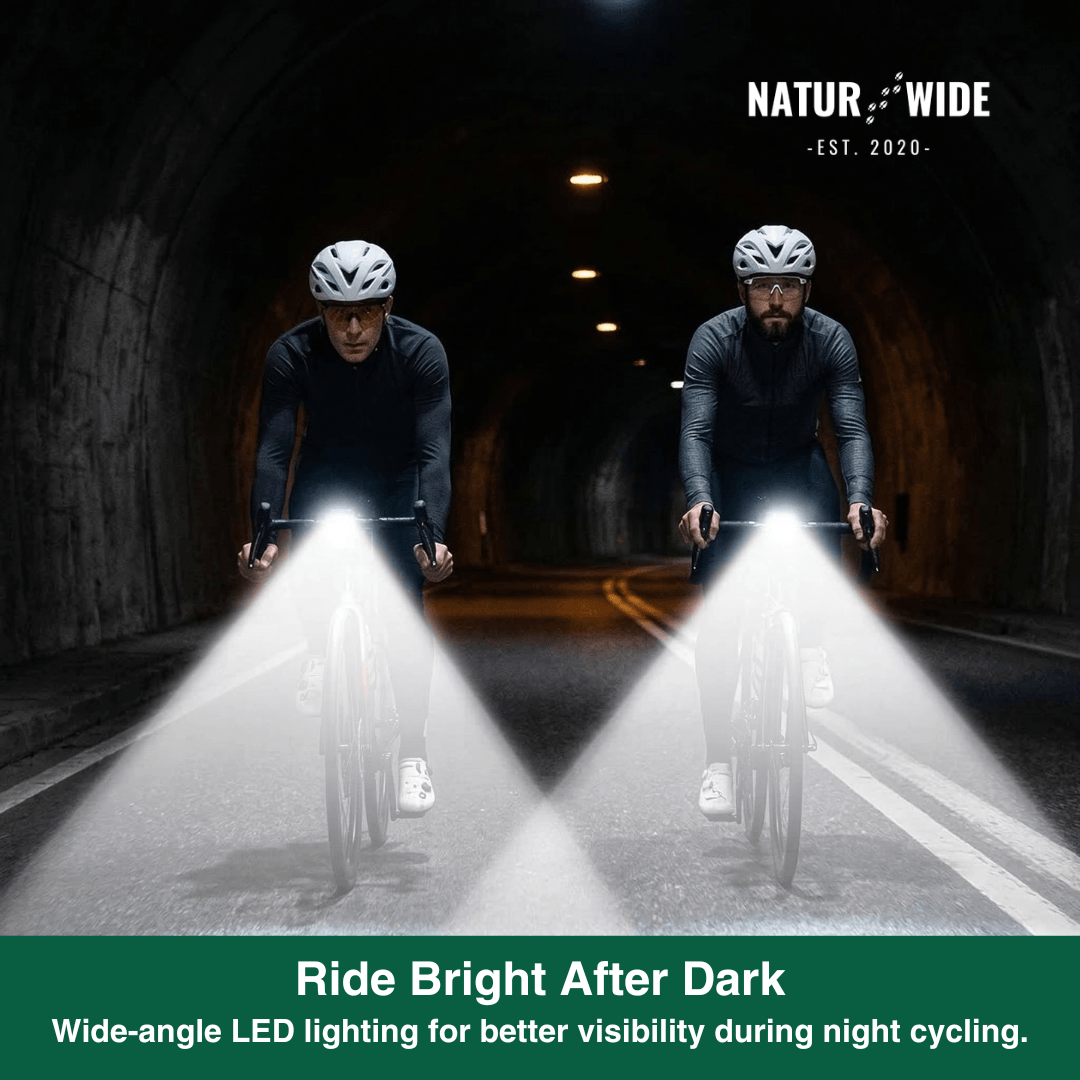 20W Rechargeable 9-LED Bike Headlight & Power Bank