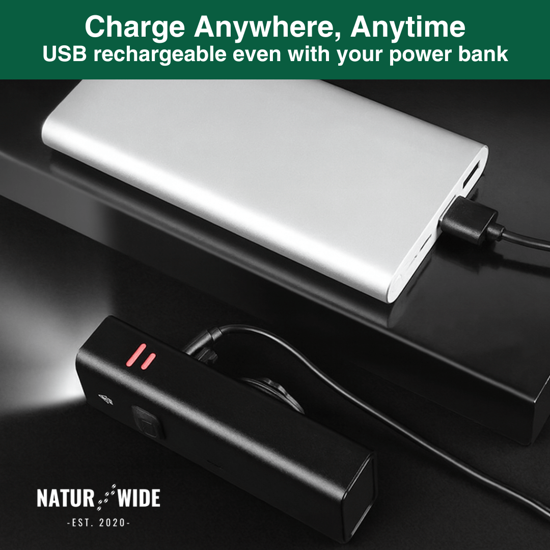 Ultra bright USB bicycle front light