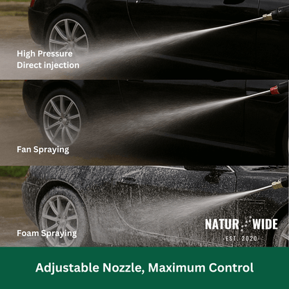 Cordless pressure washer - portable, powerful &amp; flexible