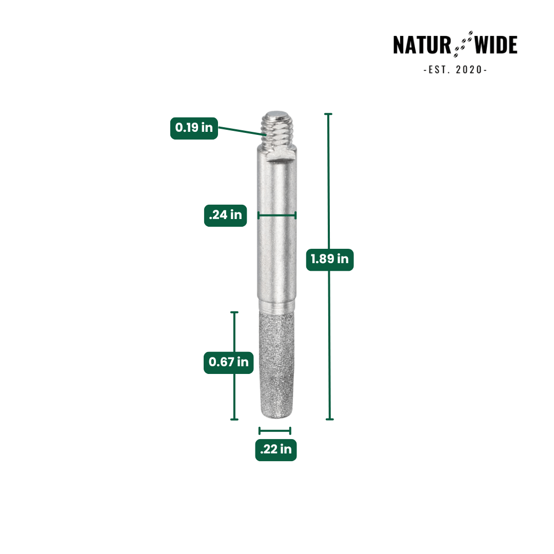 12-Piece Set Replacement Sharpening Head for Manual Chainsaw Sharpener Jig