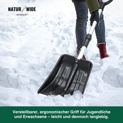 Telescopic Snow Shovel – Compact, Strong &amp; Adjustable Shovel for Car and Garden