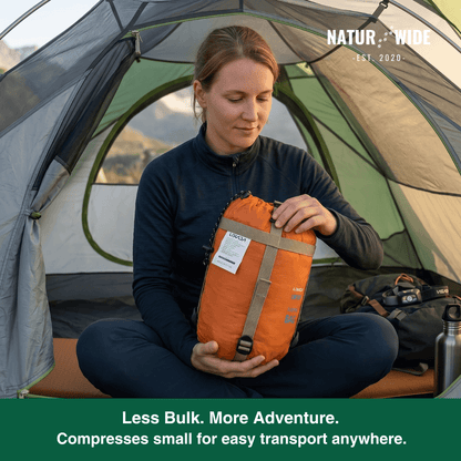 Ultralight Envelope Sleeping Bag – 3-Season Camping & Travel