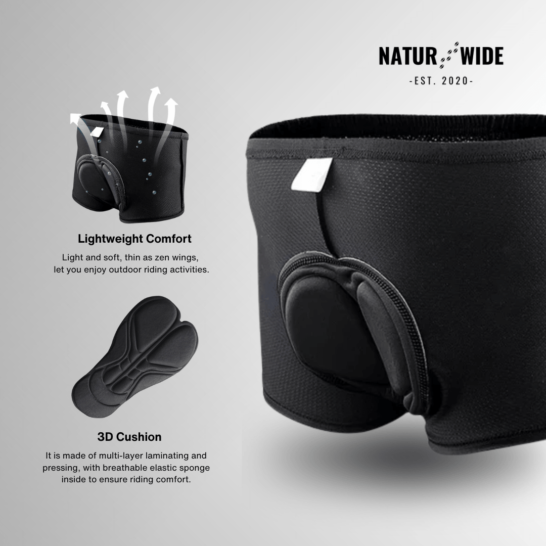 Men's 4D Padded Cycling Underwear Shorts