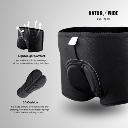 Men's 4D Padded Cycling Underwear Shorts