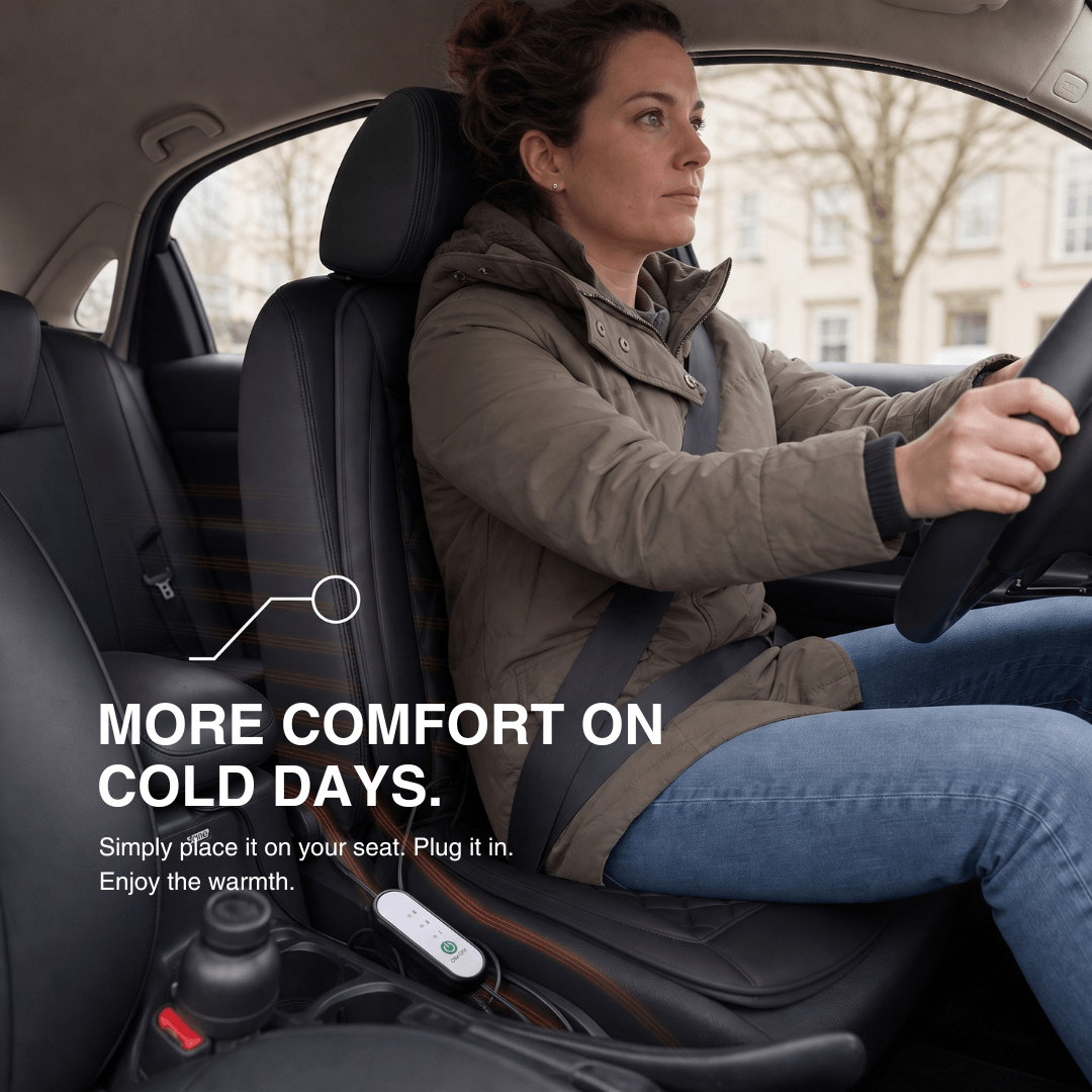 Heated Car Seat Cover 12V, Warm in 30 Seconds – view 7