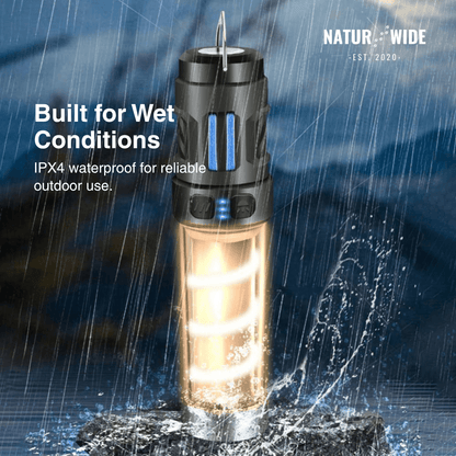 5-in-1 Camping Lamp – LED Flashlight & Mosquito Repellent Light