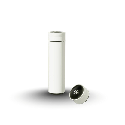 NaturWide Temperature Display 500ml Thermos Cup stainless steel