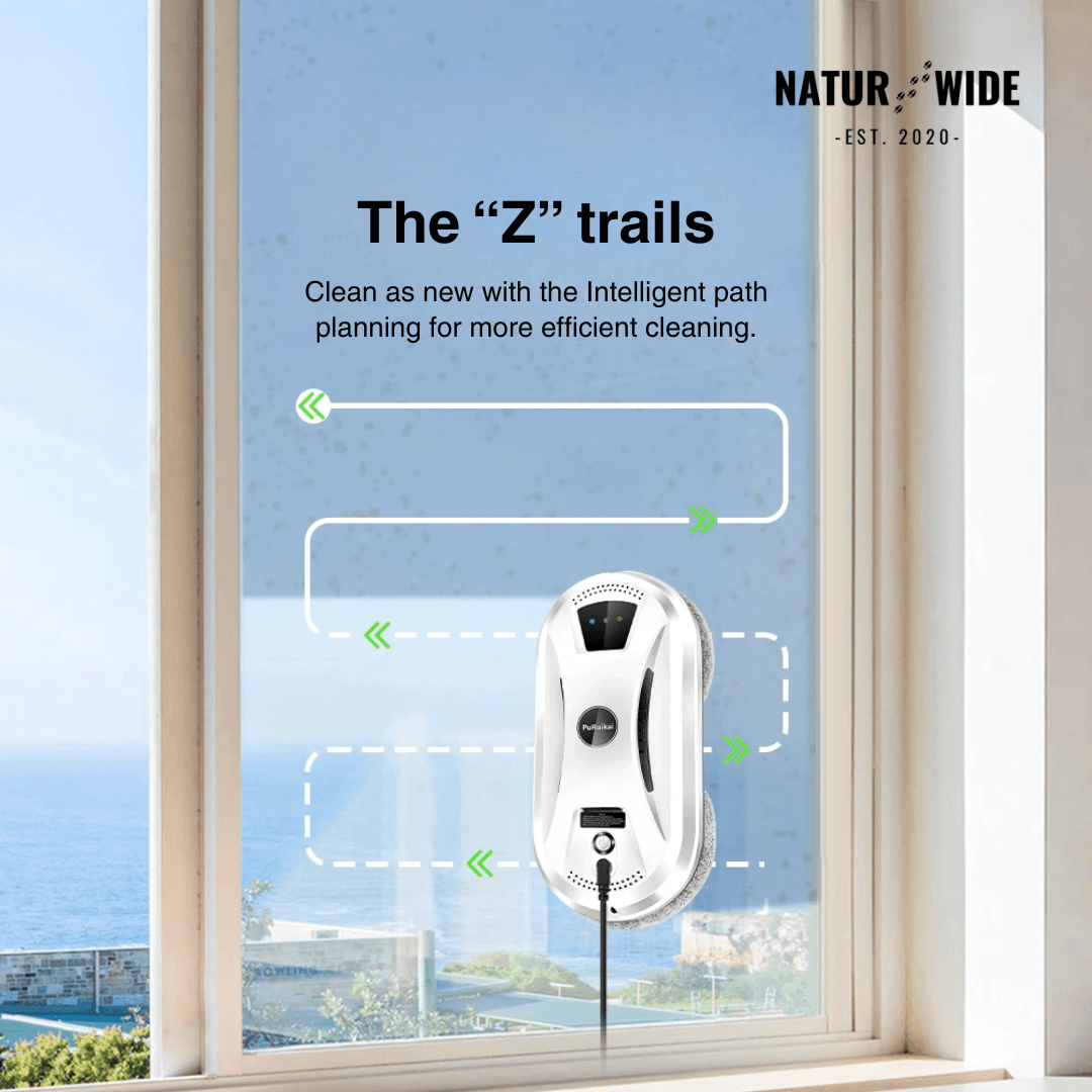 Ultra Thin Window Cleaning Robot with Remote Control