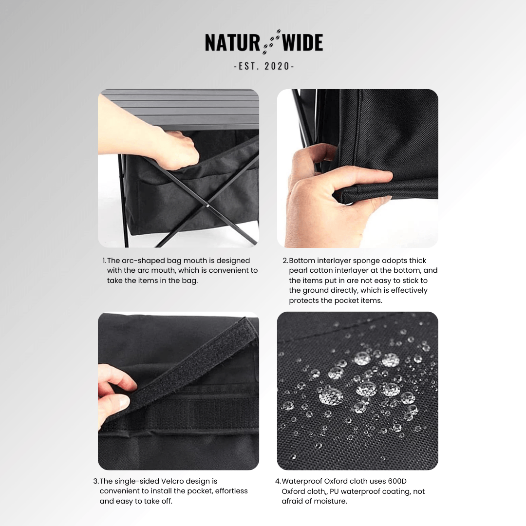 Ultralight Aluminum Folding Camping Table