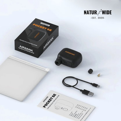 Mini Portable Rechargeable Bike Pump - 100PSI