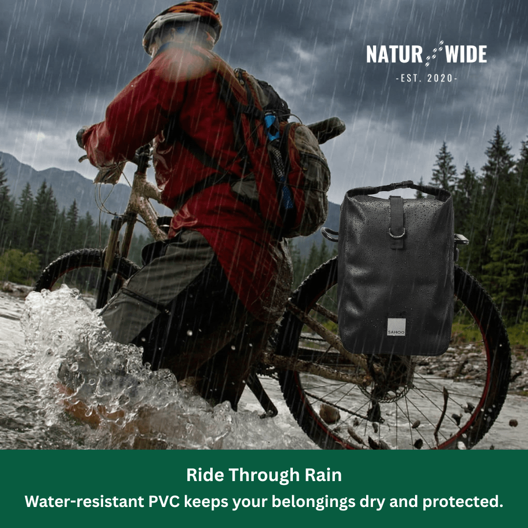 10L Waterproof Bike Rack Trunk Bag & Pannier