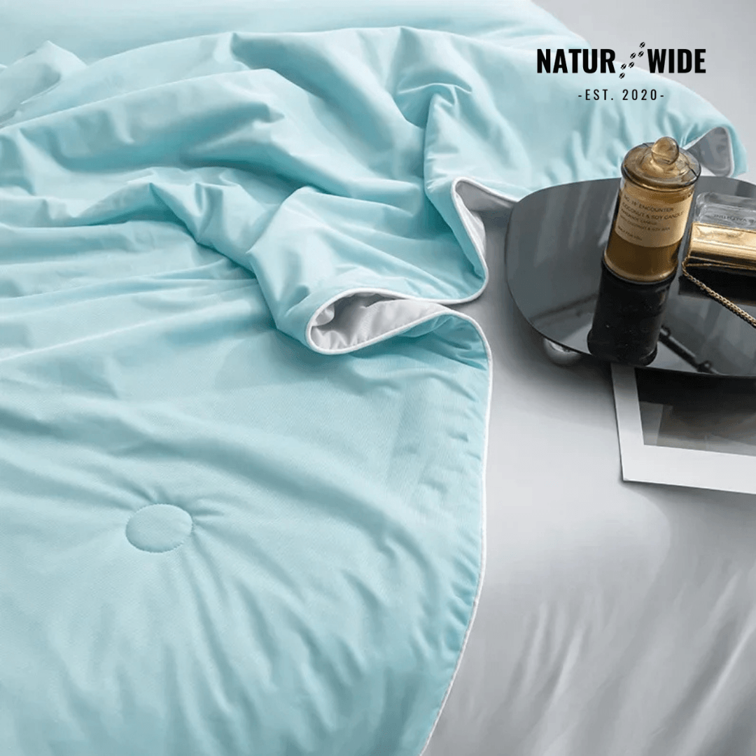 Ice Silk Cooling Summer Blanket – Twin & Queen Sizes