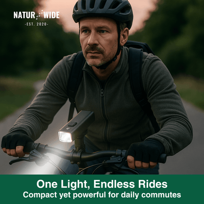 Ultra bright USB bicycle front light