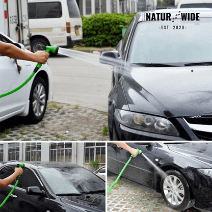 AquaFlex Pro – The flexible garden hose with 7 spray functions