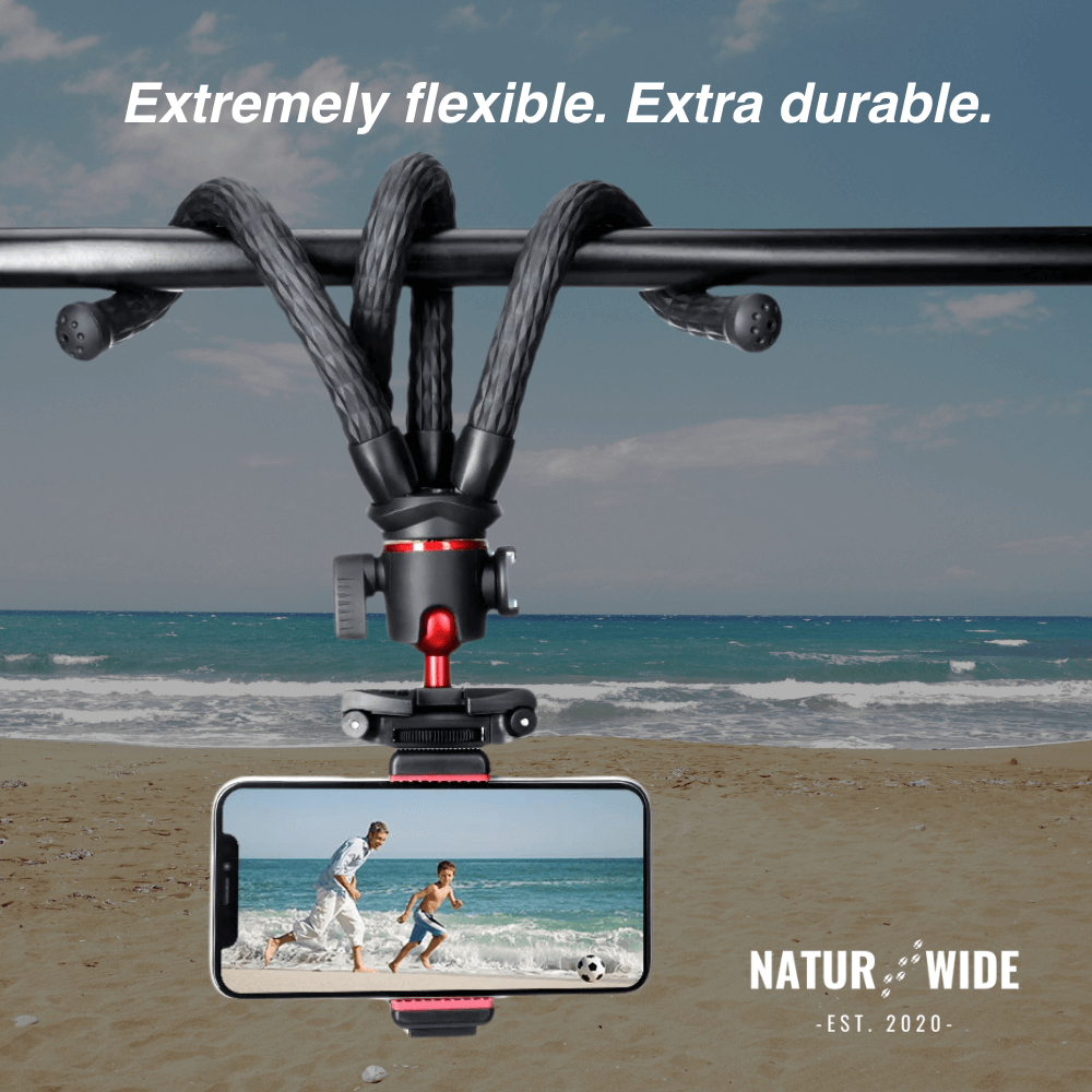 Flexible Octopus Tripod – Versatile for Camera &amp; Smartphone