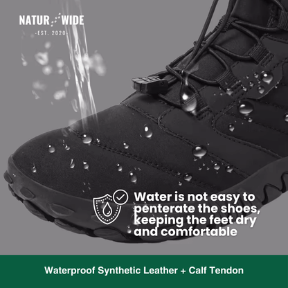 Winter Snow Boots – Warm, Fur-Lined Barefoot Shoes for Men &amp; Women