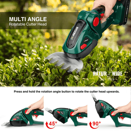 2-in-1 Cordless Grass & Shrub Shear