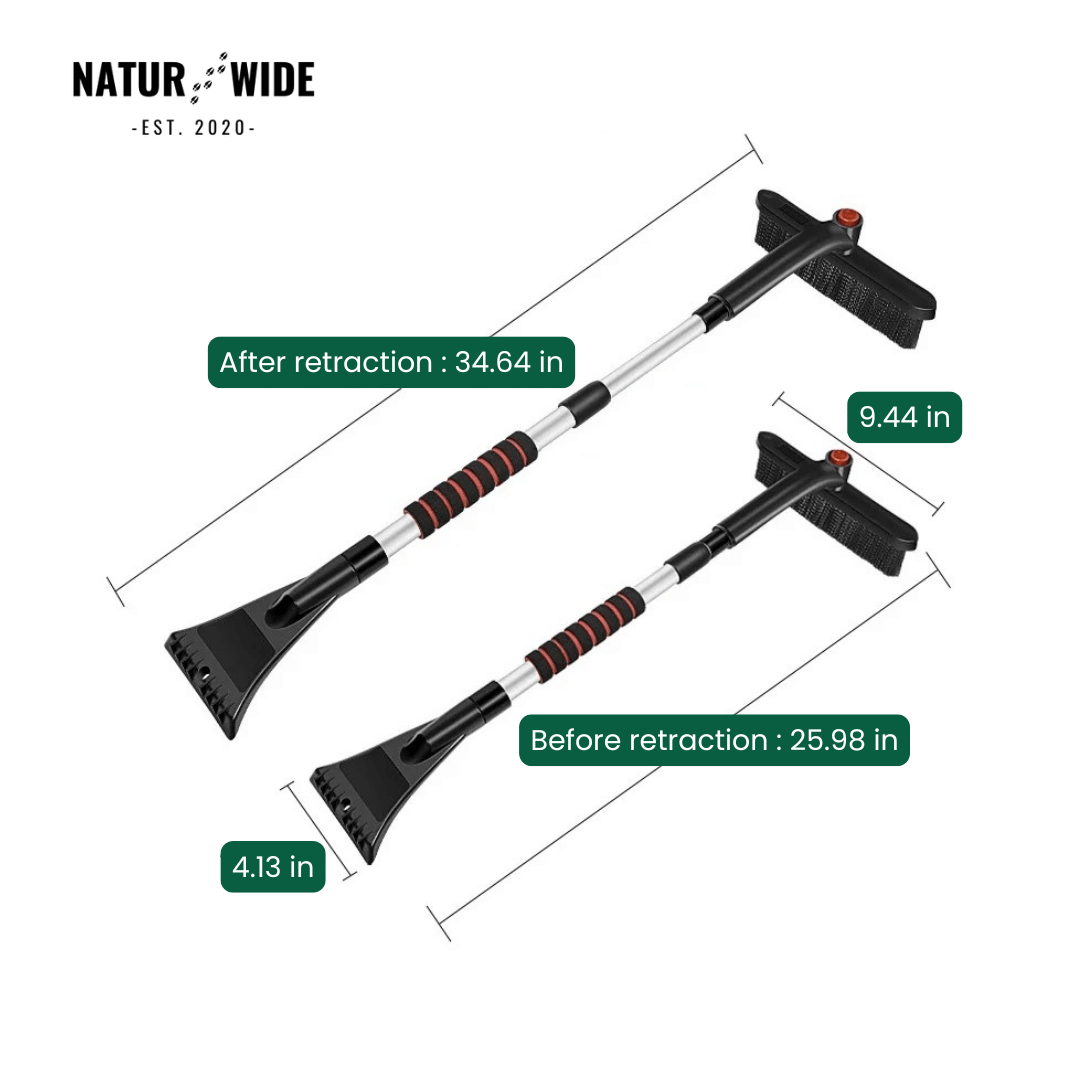 Extendable Snow Shovel &amp; Ice Scraper
