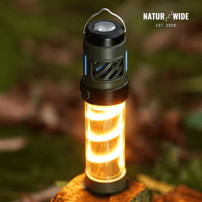 5-in-1 Camping Lamp – LED Flashlight & Mosquito Repellent Light