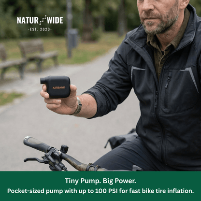 Mini Portable Rechargeable Bike Pump - 100PSI