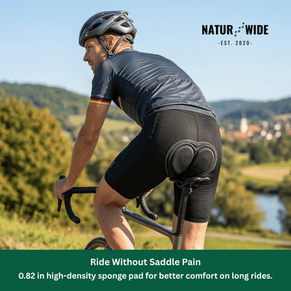 Men's 4D Padded Cycling Underwear Shorts