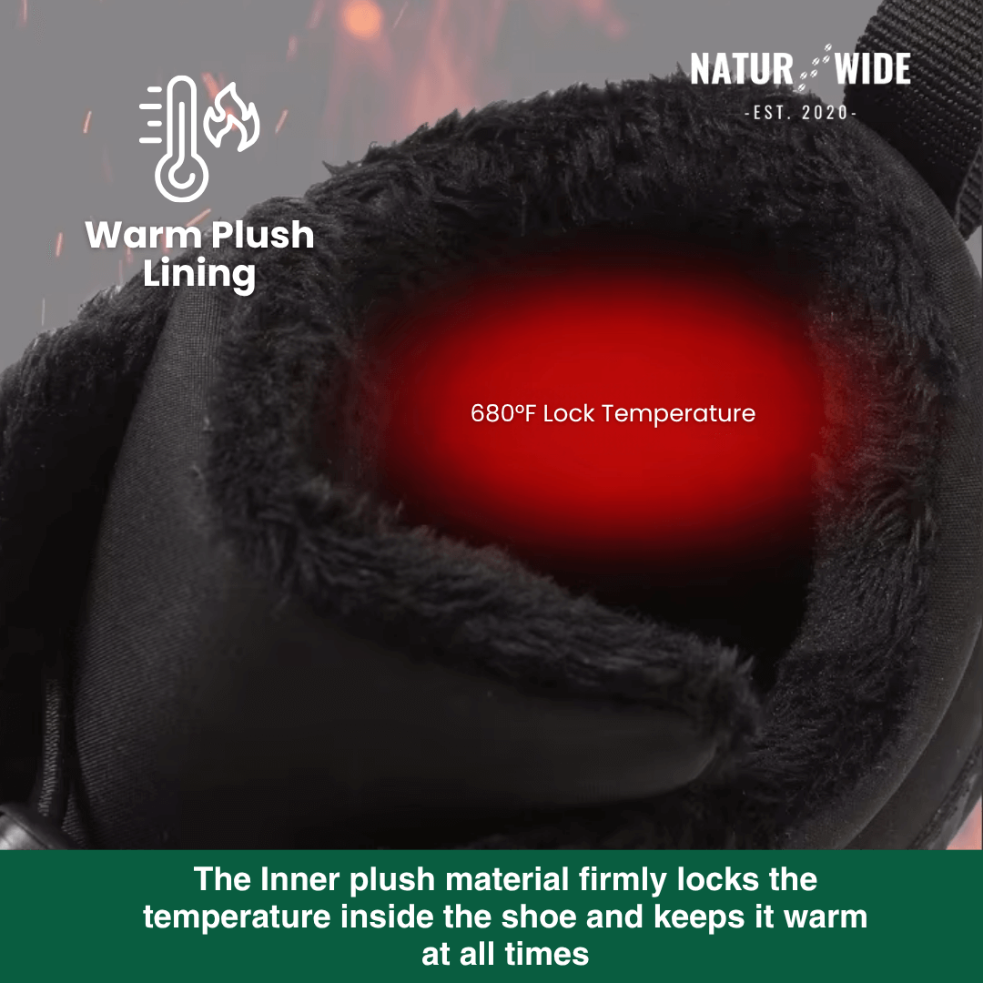 Winter Snow Boots – Warm, Fur-Lined Barefoot Shoes for Men &amp; Women