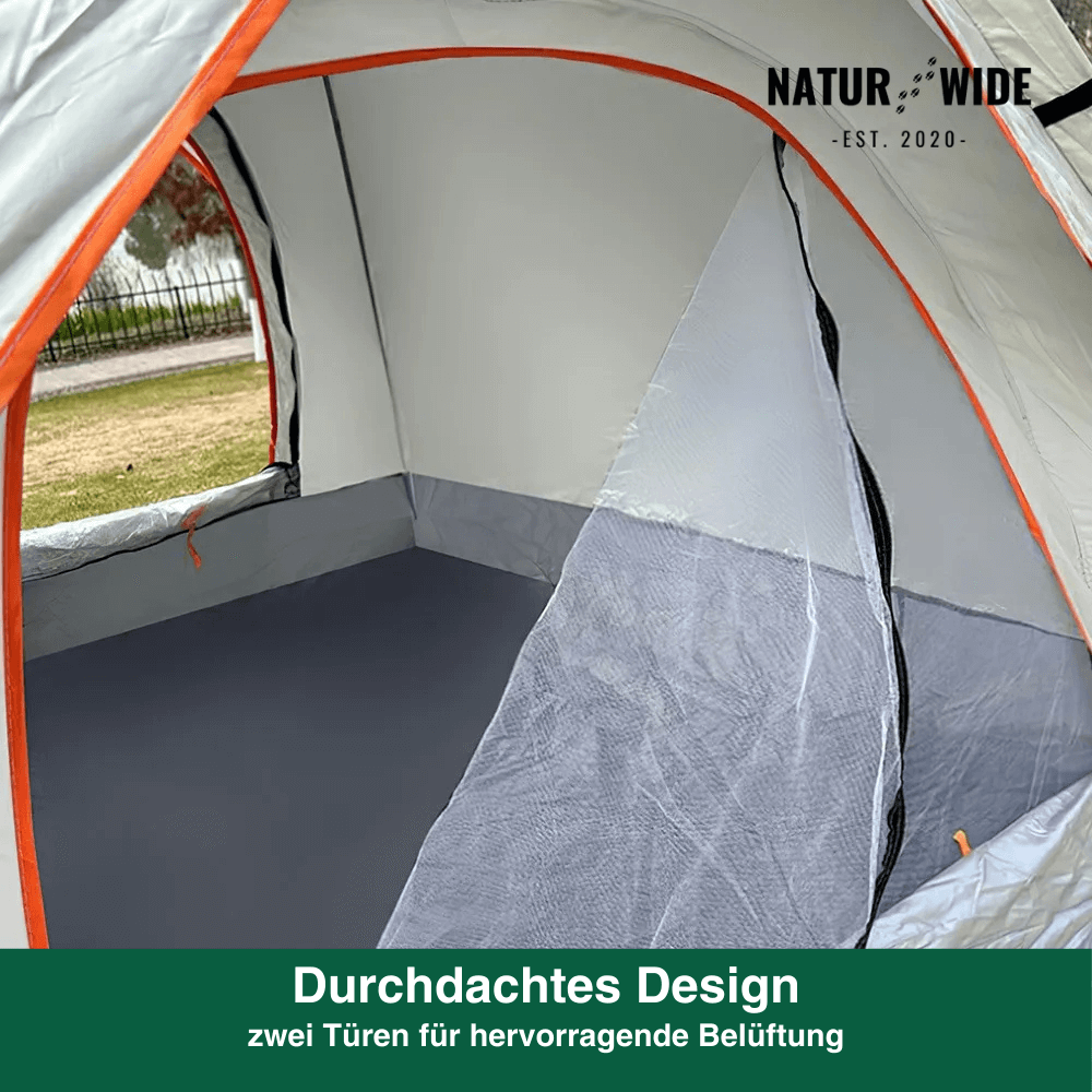 Naturwide Outdoor Tent - Automatic setup in 3 seconds