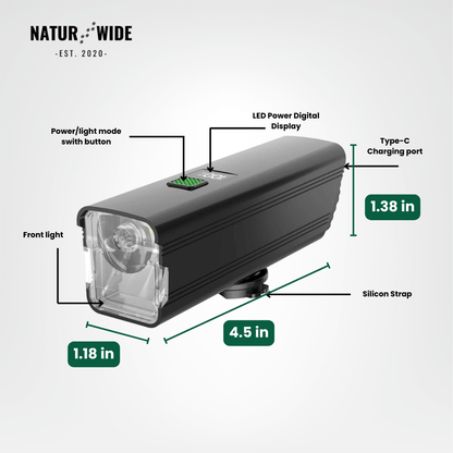 BikeLight Pro - For Clear Vision and Visibility on Every Road