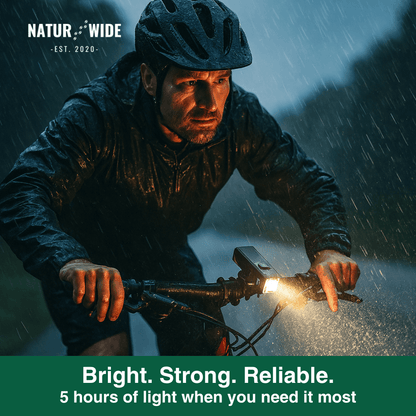 Ultra bright USB bicycle front light