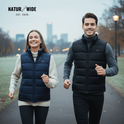 Heated Vest – 9 Heating Zones, USB Rechargeable &amp; Waterproof