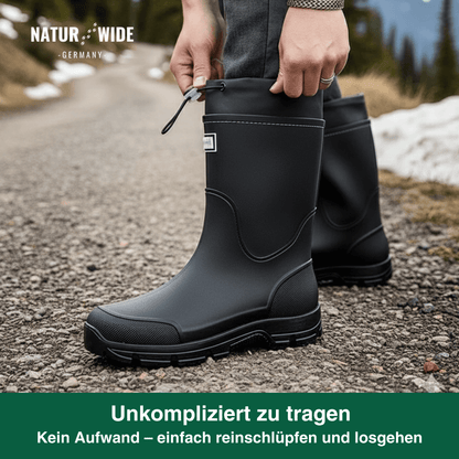 Waterproof Outdoor Rubber Boots Unisex – Slip-Resistant, Durable &amp; Long-Lasting
