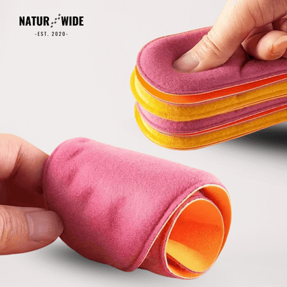 Winter Self-Heating Insoles – Memory Foam, Fur &amp; Extra Warm Shoe Inserts